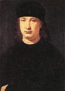 BOLTRAFFIO, Giovanni Antonio Portrait of a Magistrate oil painting